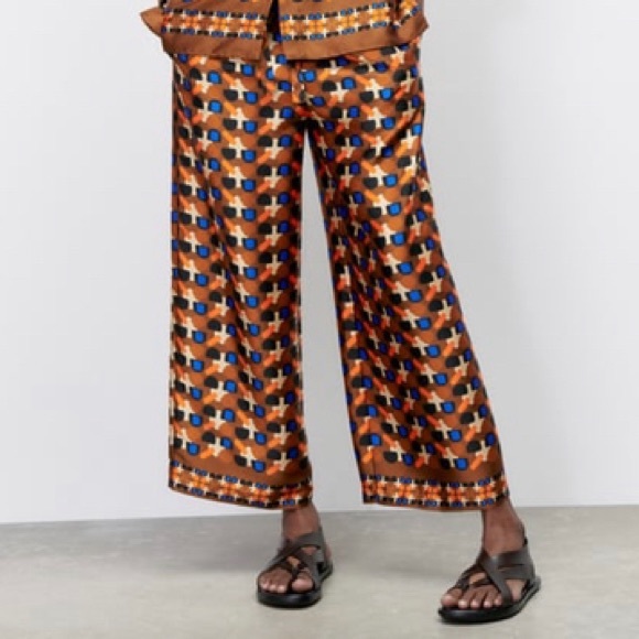 Zara Pants - Zara Printed Pants
